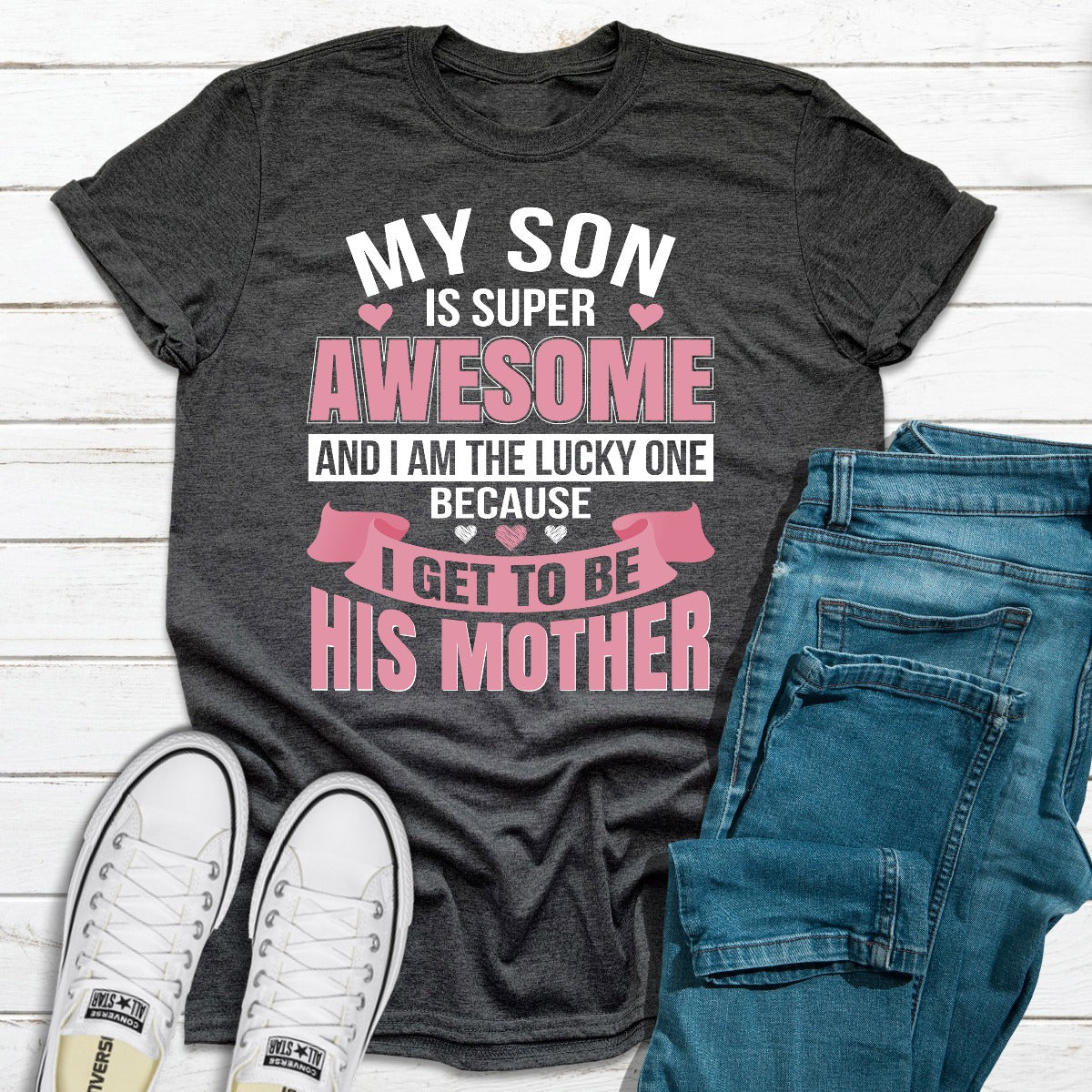 My Son Is Super Awesome T-Shirt LuxuryLifeWay Online Store