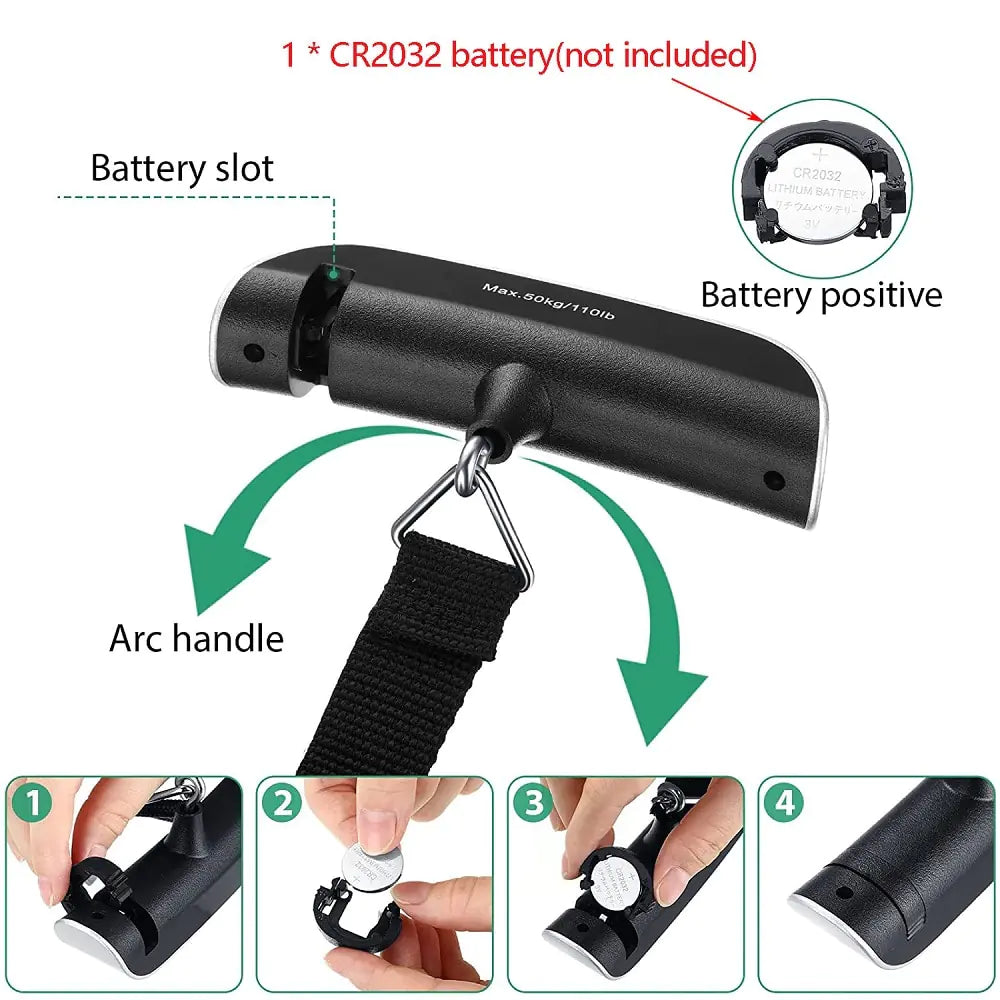 Portable Handheld Luggage Scale