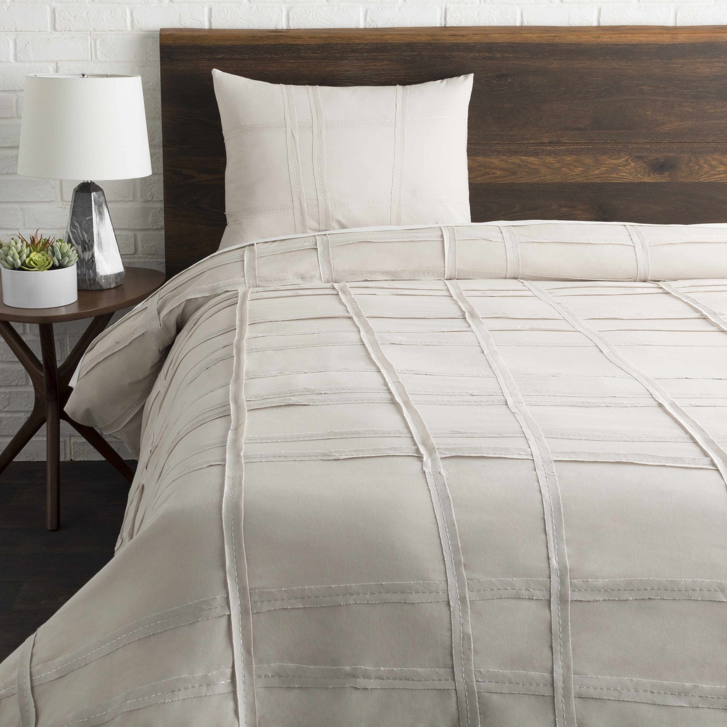 Queens Contemporary Light Gray Bedding LuxuryLifeWay Online Store