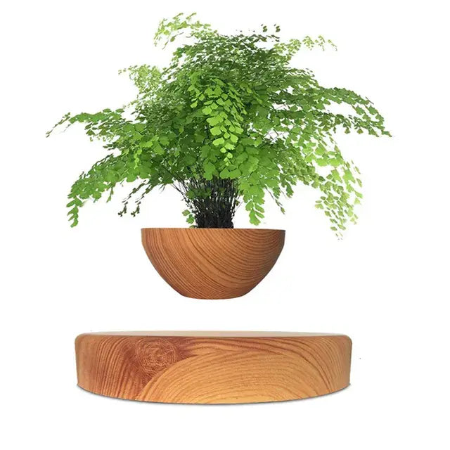 Levitating Air Bonsai Pot Rotation Flower Pot Planters Home Decor