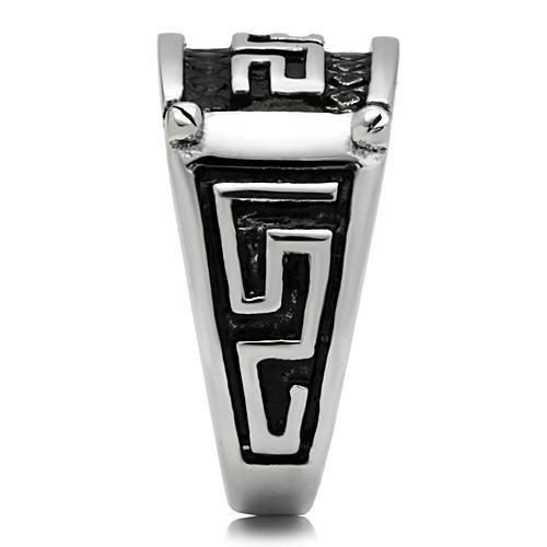 TK584 - High polished (no plating) Stainless Steel Ring with No Stone LuxuryLifeWay Online Store