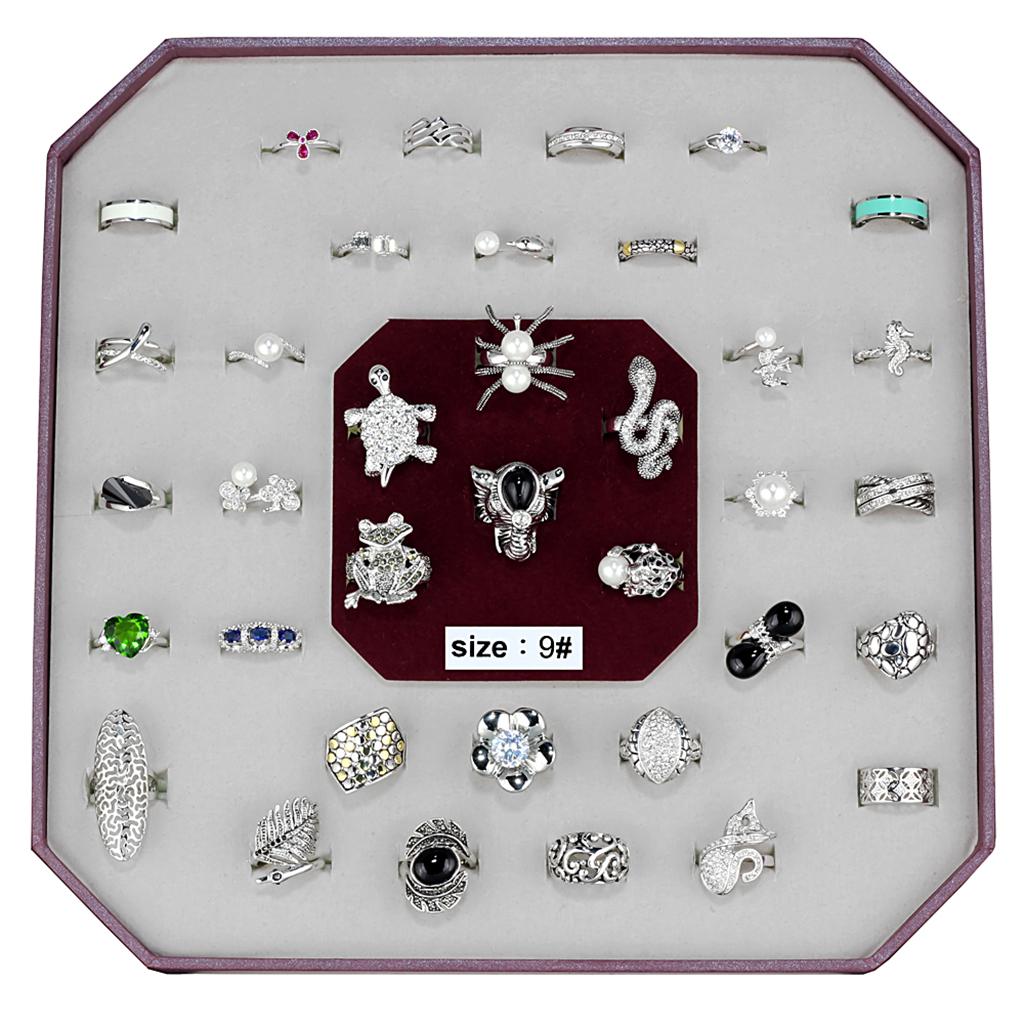 VK-014-SIZE9 - Assorted Brass Ring with Assorted in Assorted LuxuryLifeWay Online Store