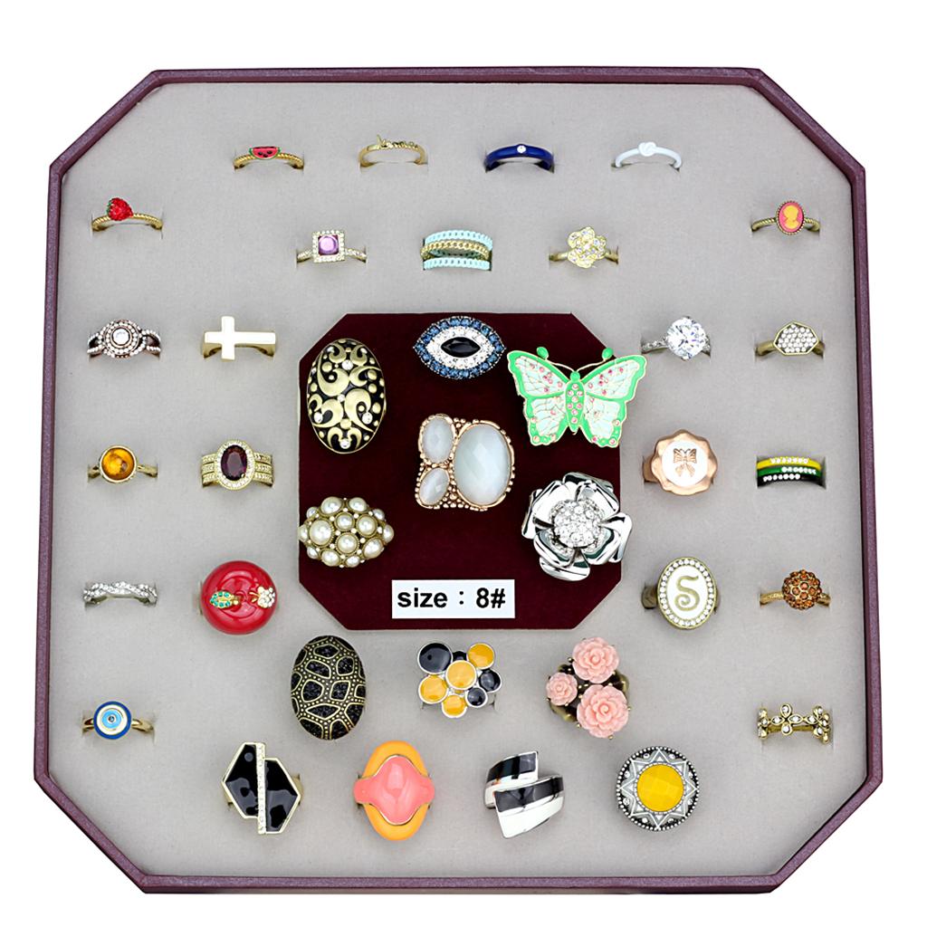 VK-038-SIZE8 - Assorted Brass Ring with Assorted in Assorted LuxuryLifeWay Online Store