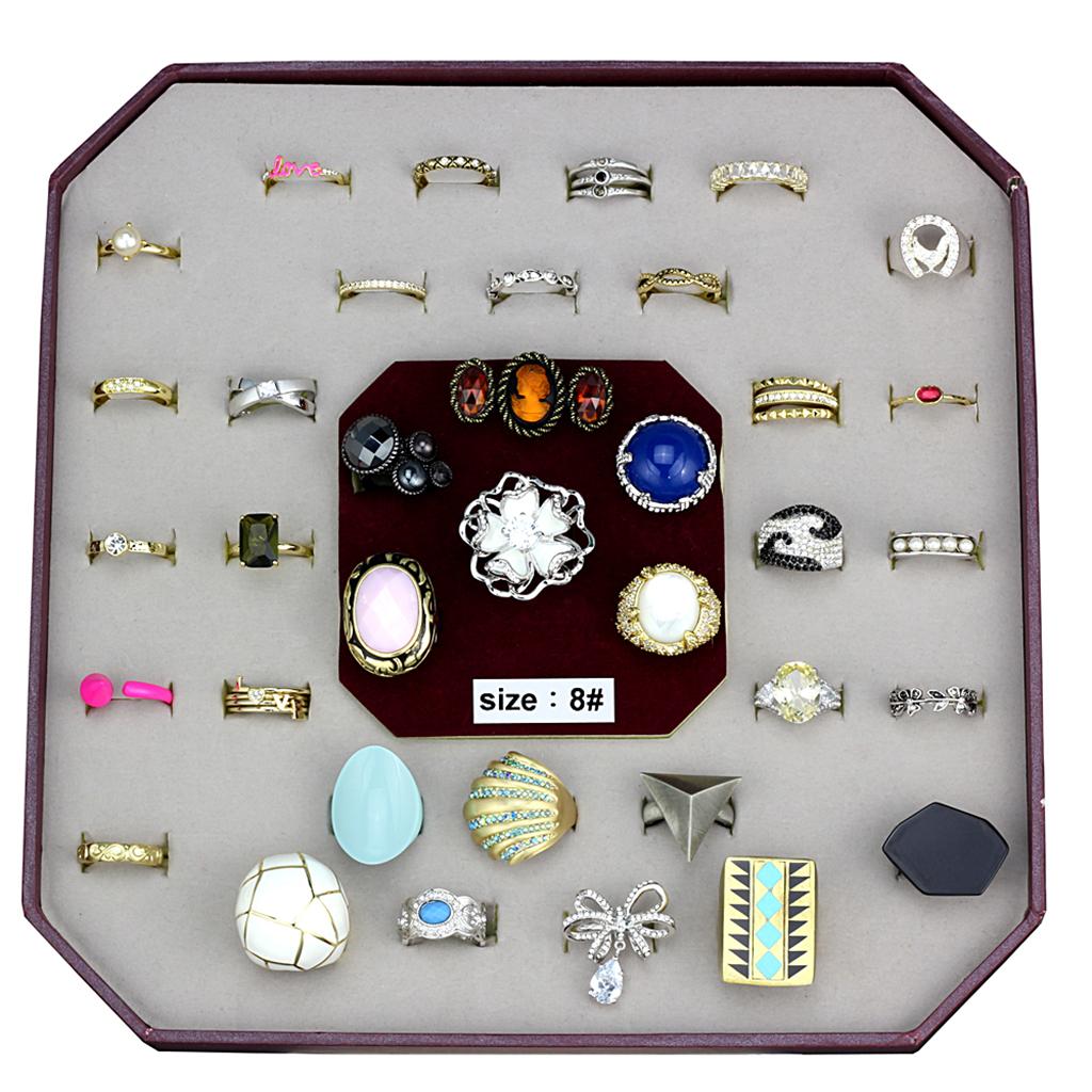 VK-050-SIZE8 - Assorted Brass Ring with Assorted in Assorted LuxuryLifeWay Online Store