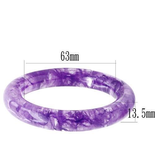 VL054 - Resin Bangle with No Stone LuxuryLifeWay Online Store