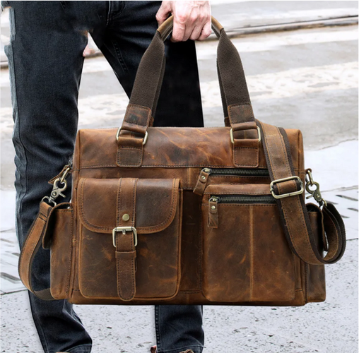 Handbag Heaven: The Best Leather Travel Bag for Men!