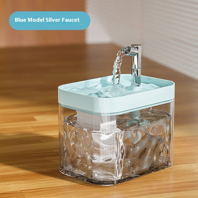 Cat Water Fountain Automatic Circulation Flow Water Fountain Kitten Drinking Water Apparatus Pets Fashion