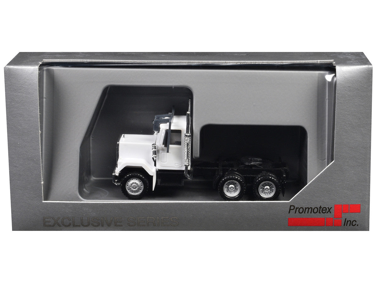 GMC Short Day Cab White 1/87 (HO) Plastic Model Car by Promotex LuxuryLifeWay Online Store