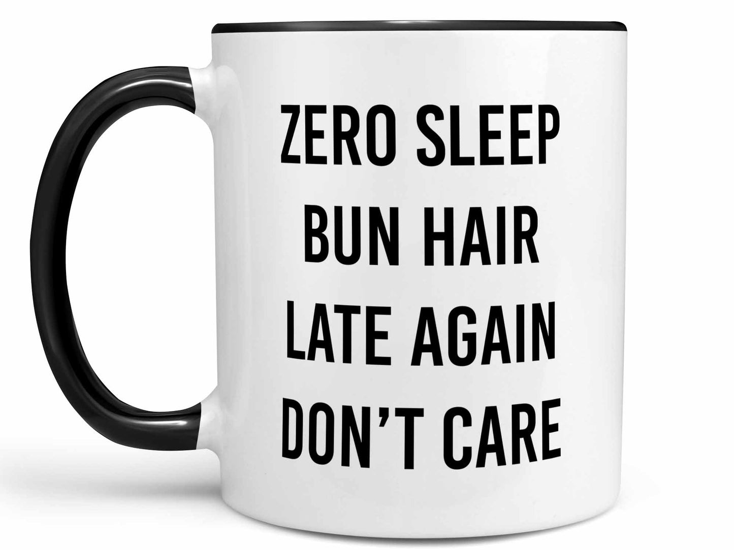 Zero Sleep Bun Hair Coffee Mug