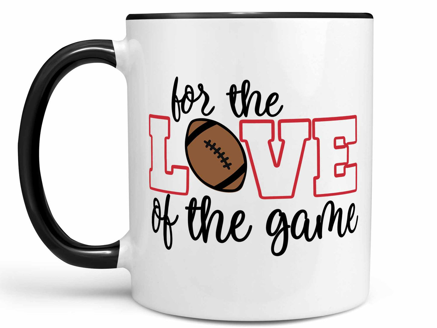 Love of the Game Football Coffee Mug