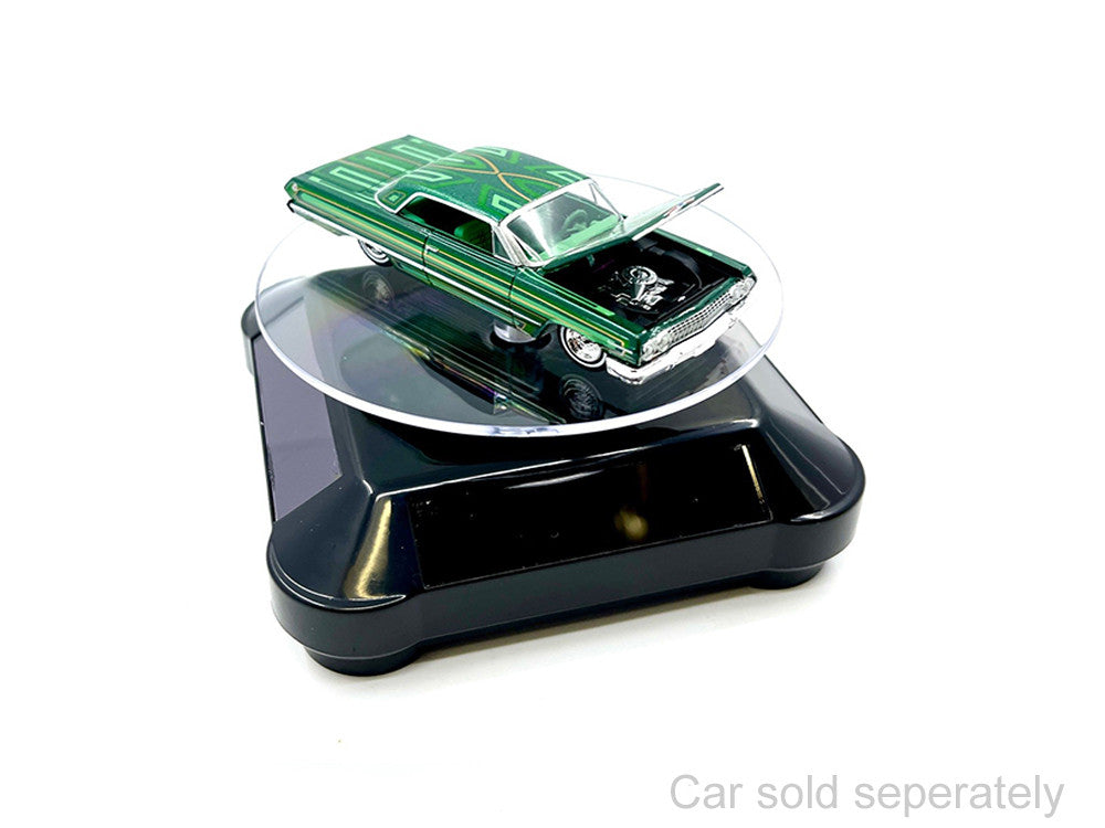 3.5″ Solar Rotating Display Stand with Black Base for 1/64 Scale Model Cars11 LuxuryLifeWay Online Store