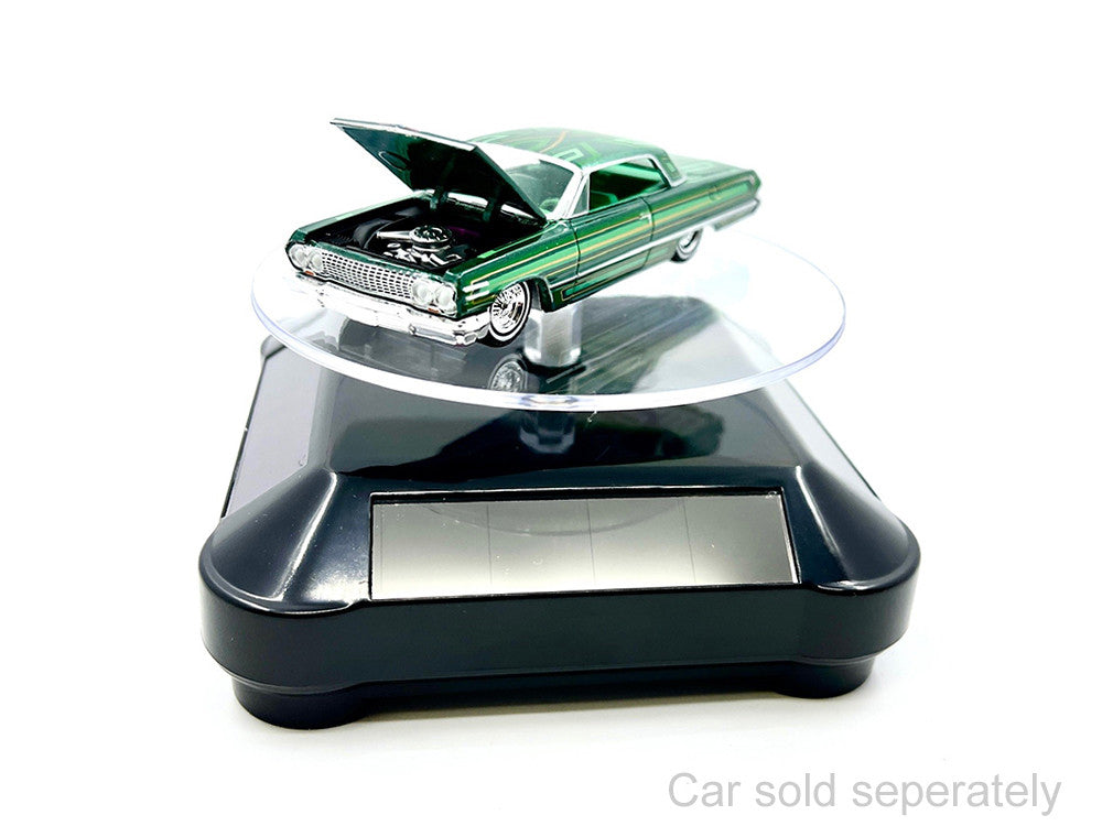 3.5″ Solar Rotating Display Stand with Black Base for 1/64 Scale Model Cars11 LuxuryLifeWay Online Store