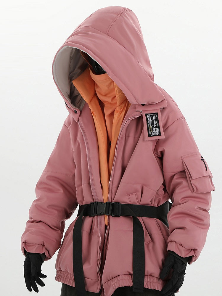 New Fake Two-piece Stand Collar Hooded Cotton Coat Jacket Men Best YouTube Store