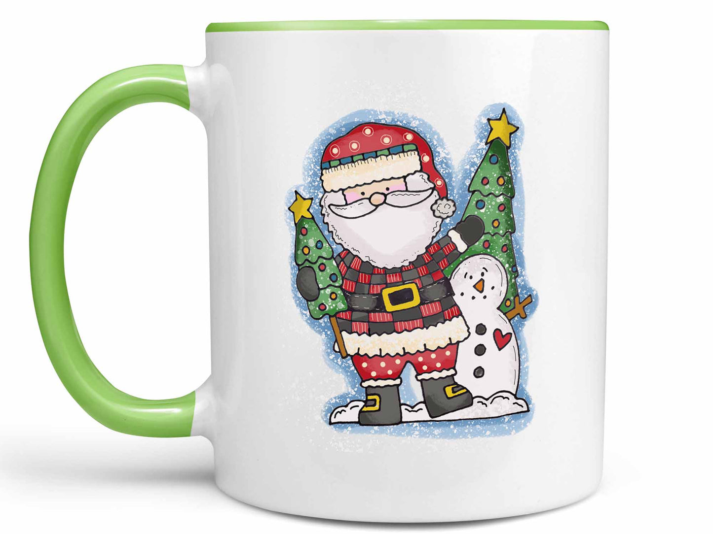 Winter Santa Coffee Mug