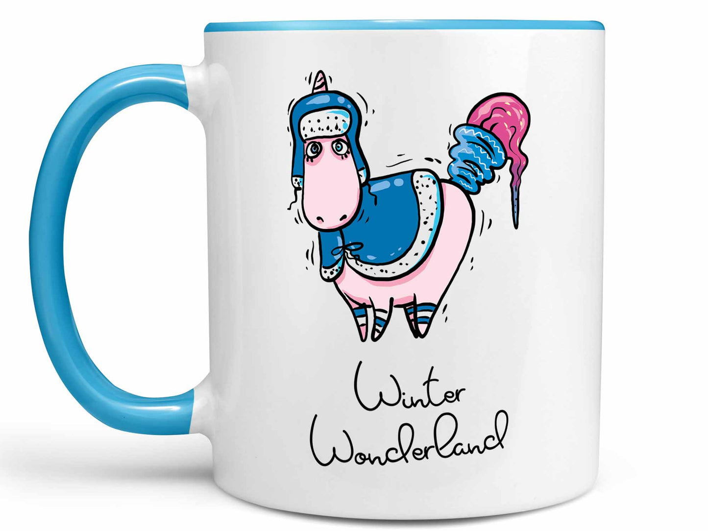 Winter Wonderland Unicorn Coffee Mug