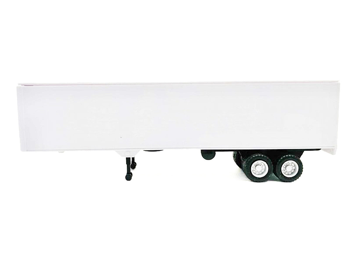 40ft Dry Van Trailer White 1/87 (HO) Plastic Model by Promotex LuxuryLifeWay Online Store