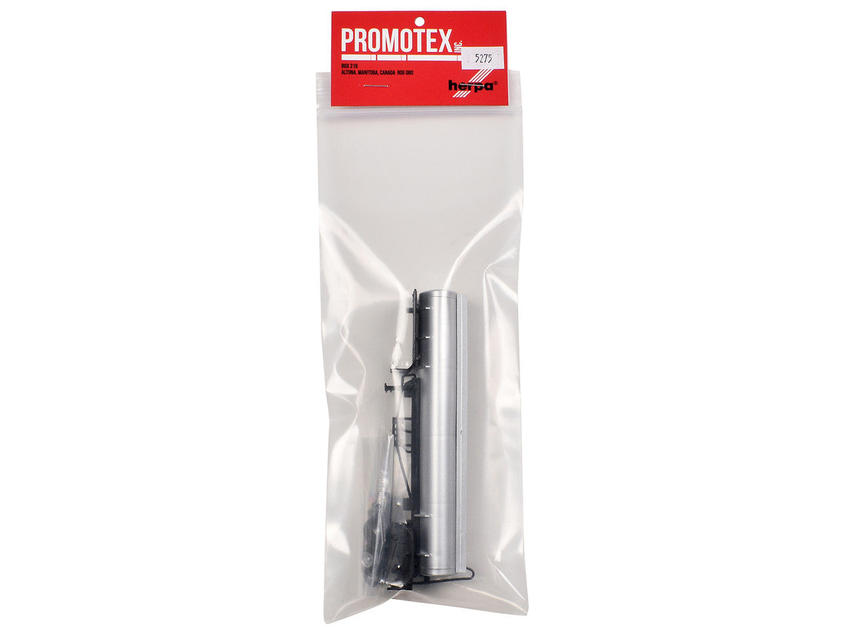 Elliptical Tanker Trailer Silver 1/87 (HO) Plastic Model by Promotex LuxuryLifeWay Online Store