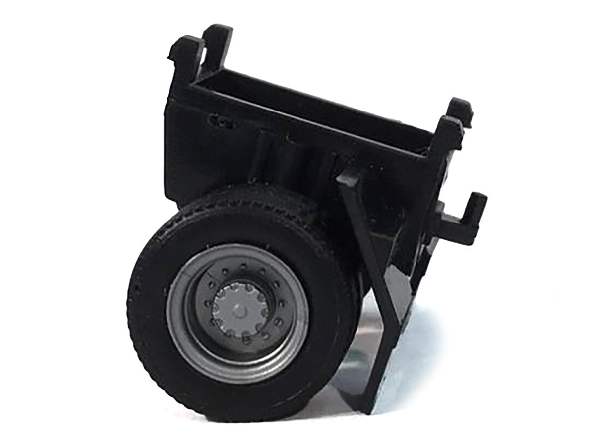 Single Axle Trailer Chassis 1/87 (HO) Plastic Model by Promotex LuxuryLifeWay Online Store