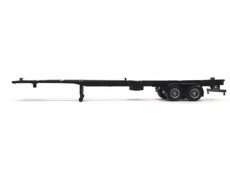 Container Chassis for 2-Axle 48ft Trailer 1/87 (HO) Plastic Model by Promotex LuxuryLifeWay Online Store