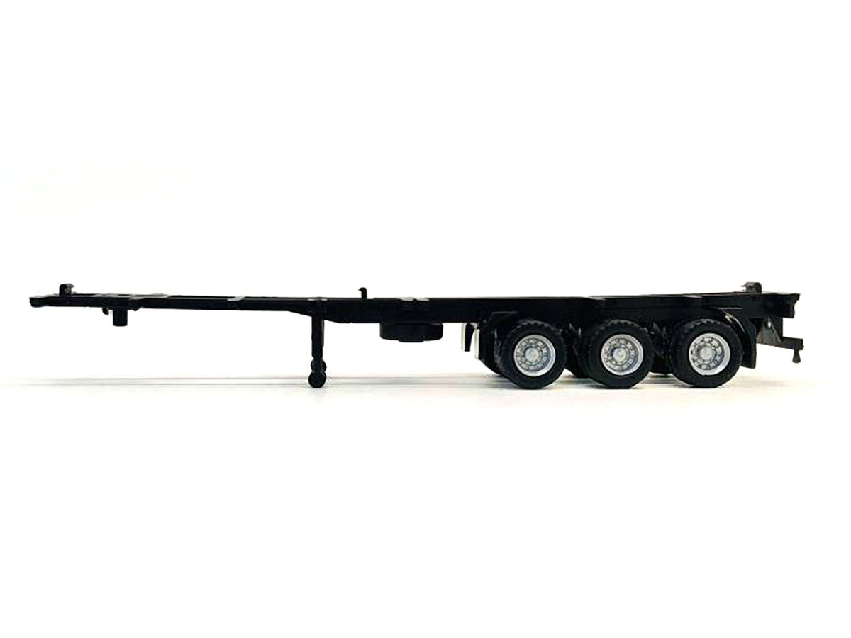 Container Chassis for 3-Axle 40ft Trailer 1/87 (HO) Plastic Model by Promotex LuxuryLifeWay Online Store