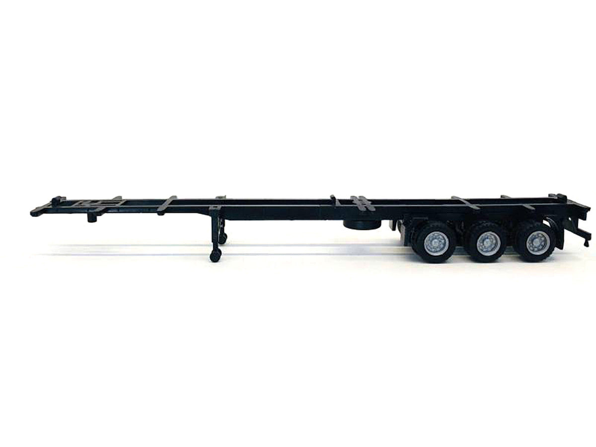 Container Chassis for 3-Axle 48ft Trailer 1/87 (HO) Plastic Model by Promotex LuxuryLifeWay Online Store