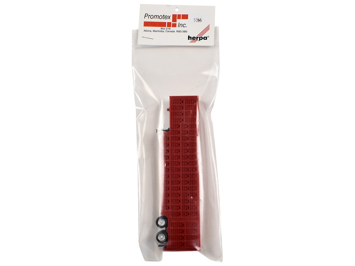 Livestock Trailer Red 1/87 (HO) Plastic Model by Promotex LuxuryLifeWay Online Store