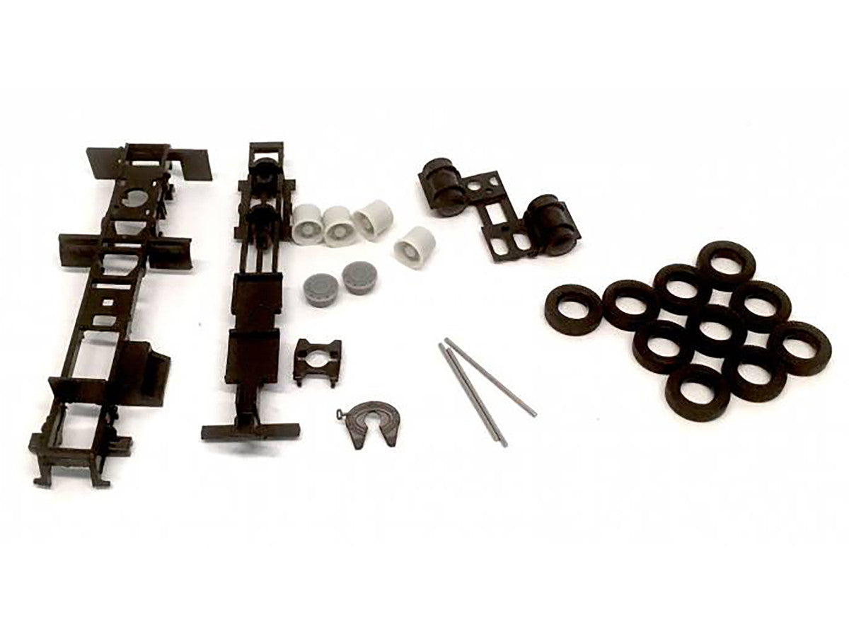 Long Chassis Kit for Kenworth Peterbilt and GMC Cabs 1/87 (HO) Plastic Model by Promotex LuxuryLifeWay Online Store