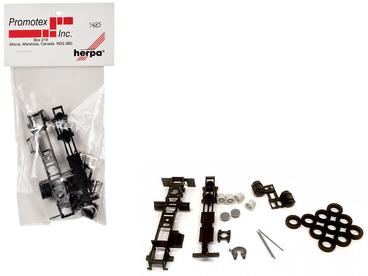 Long Chassis Kit for Kenworth Peterbilt and GMC Cabs 1/87 (HO) Plastic Model by Promotex LuxuryLifeWay Online Store