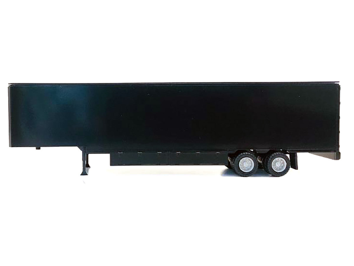 48ft Moving Van Trailer Black 1/87 (HO) Plastic Model by Promotex LuxuryLifeWay Online Store