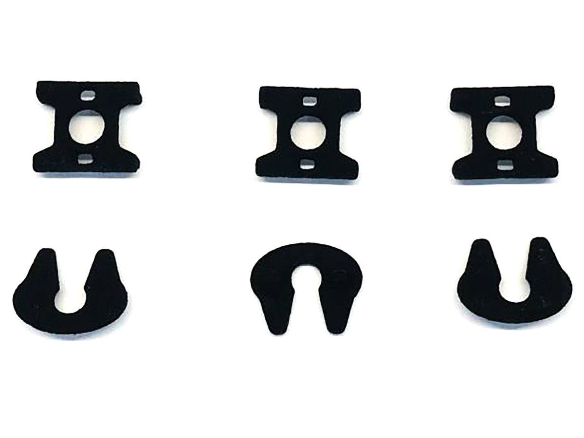 Fifth Wheel Sets (3 Sets) 1/87 (HO) Plastic Model by Promotex LuxuryLifeWay Online Store