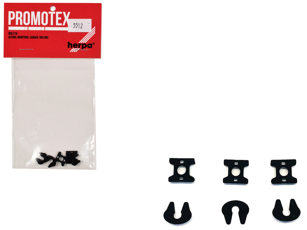 Fifth Wheel Sets (3 Sets) 1/87 (HO) Plastic Model by Promotex LuxuryLifeWay Online Store