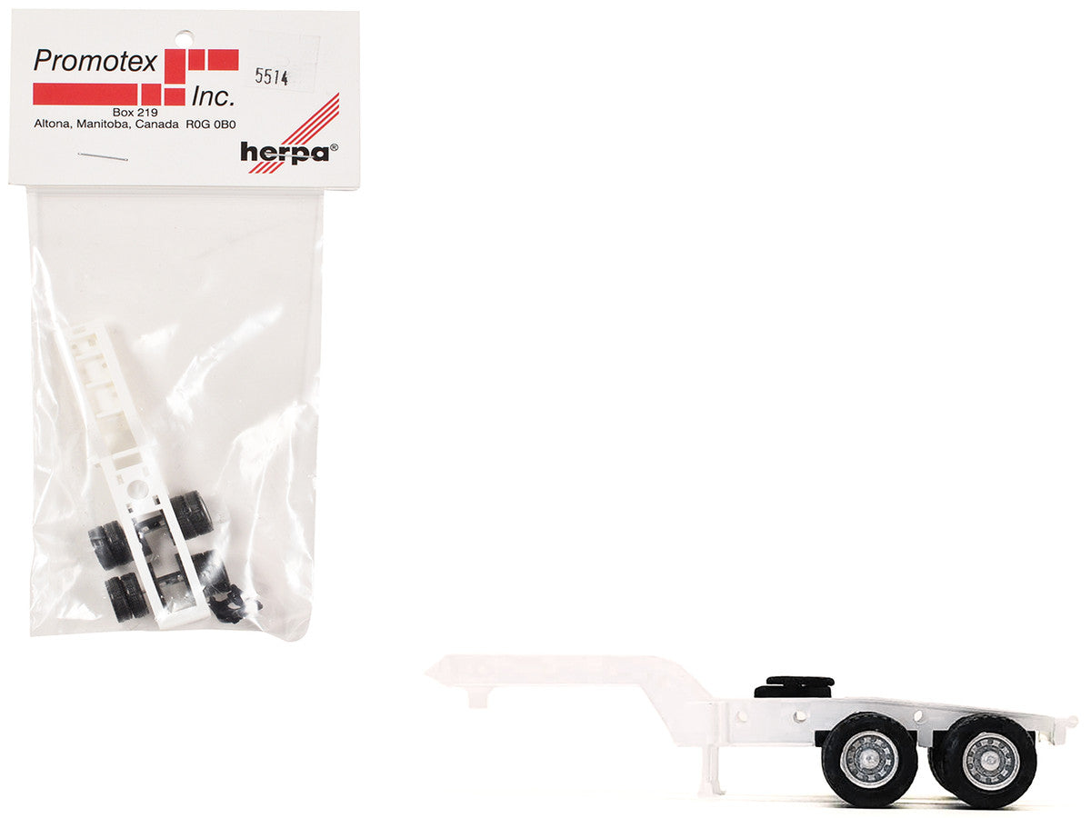 2-Axle Heavy Equipment Jeep White 1/87 (HO) Plastic Model by Promotex LuxuryLifeWay Online Store