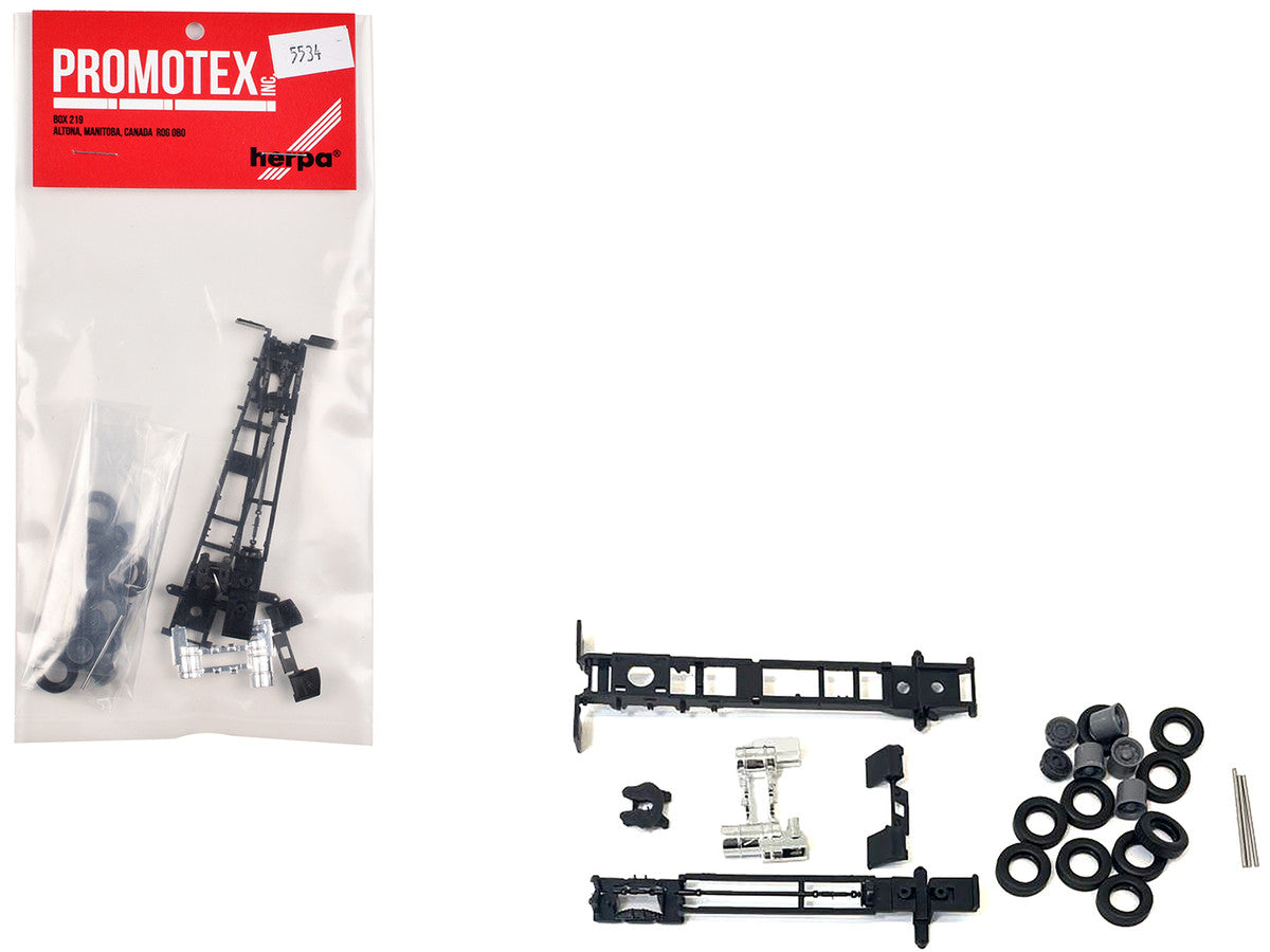 Long Chassis Kit for Mack Cabs 1/87 (HO) Plastic Model by Promotex LuxuryLifeWay Online Store