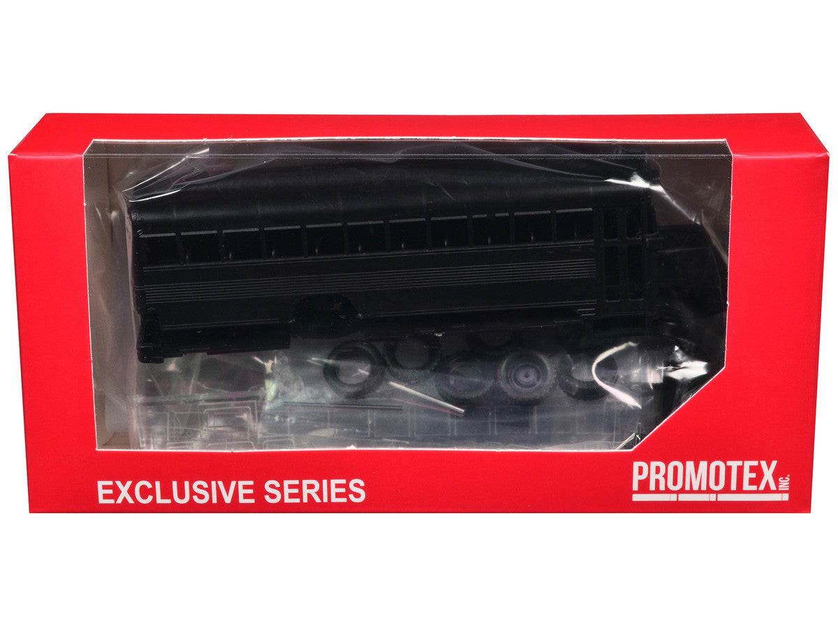Model Kit School Bus 1/87 (HO) Plastic Model by Promotex LuxuryLifeWay Online Store