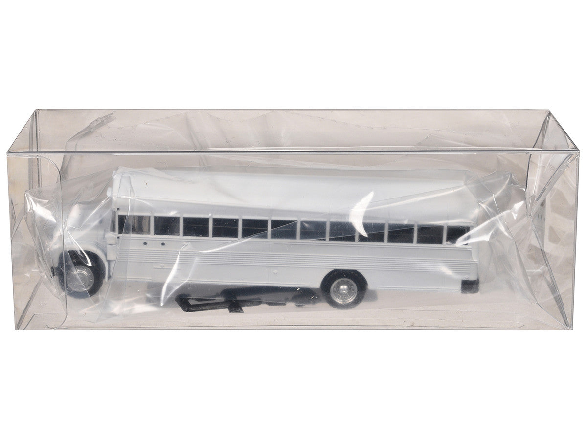 School Bus White 1/87 (HO) Plastic Model by Promotex LuxuryLifeWay Online Store