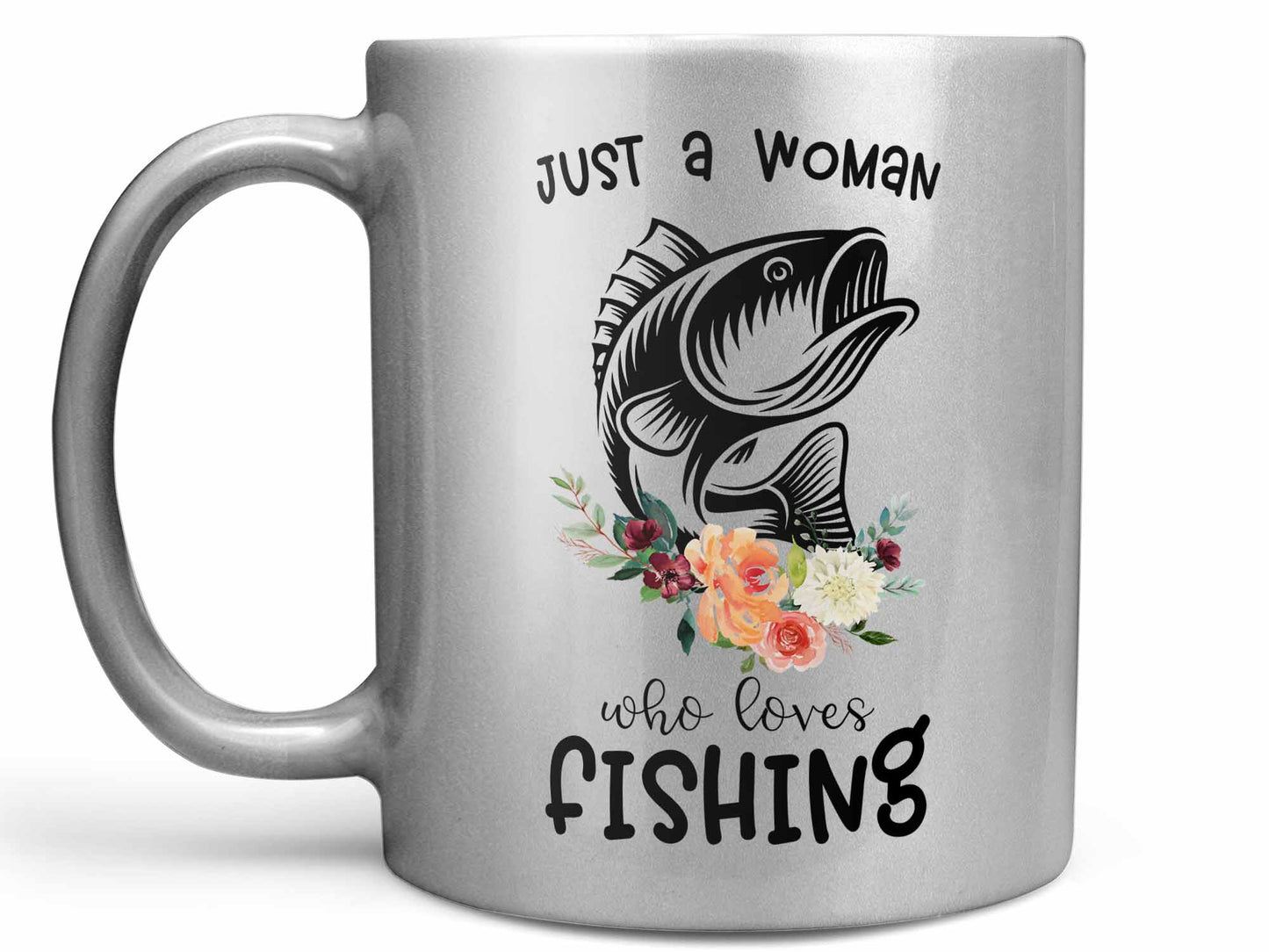 Woman Who Loves Fishing Coffee Mug