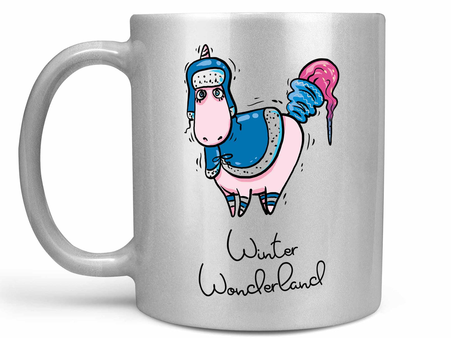 Winter Wonderland Unicorn Coffee Mug