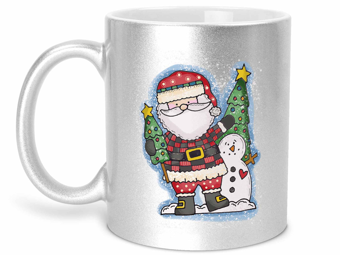 Winter Santa Coffee Mug
