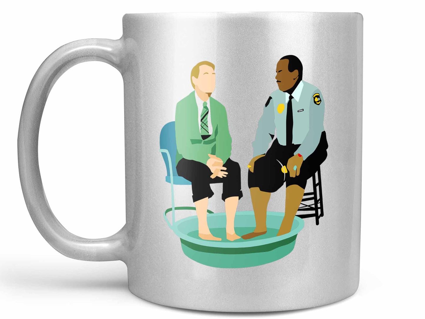 Fred and Officer Clemmons Coffee Mug