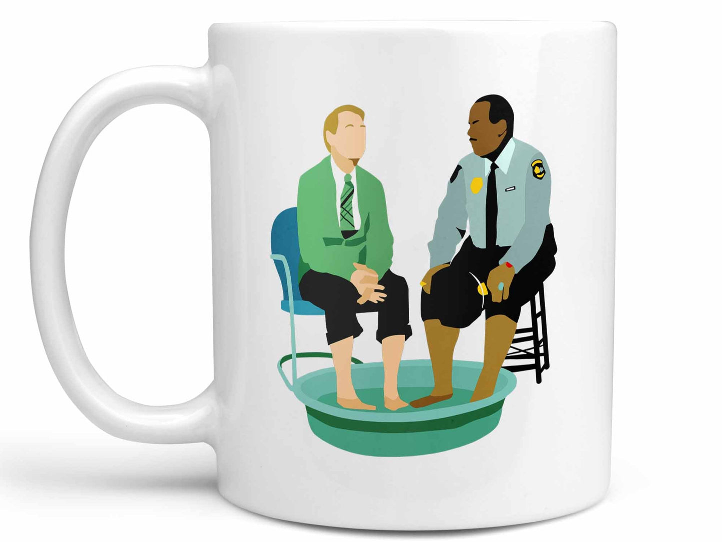 Fred and Officer Clemmons Coffee Mug