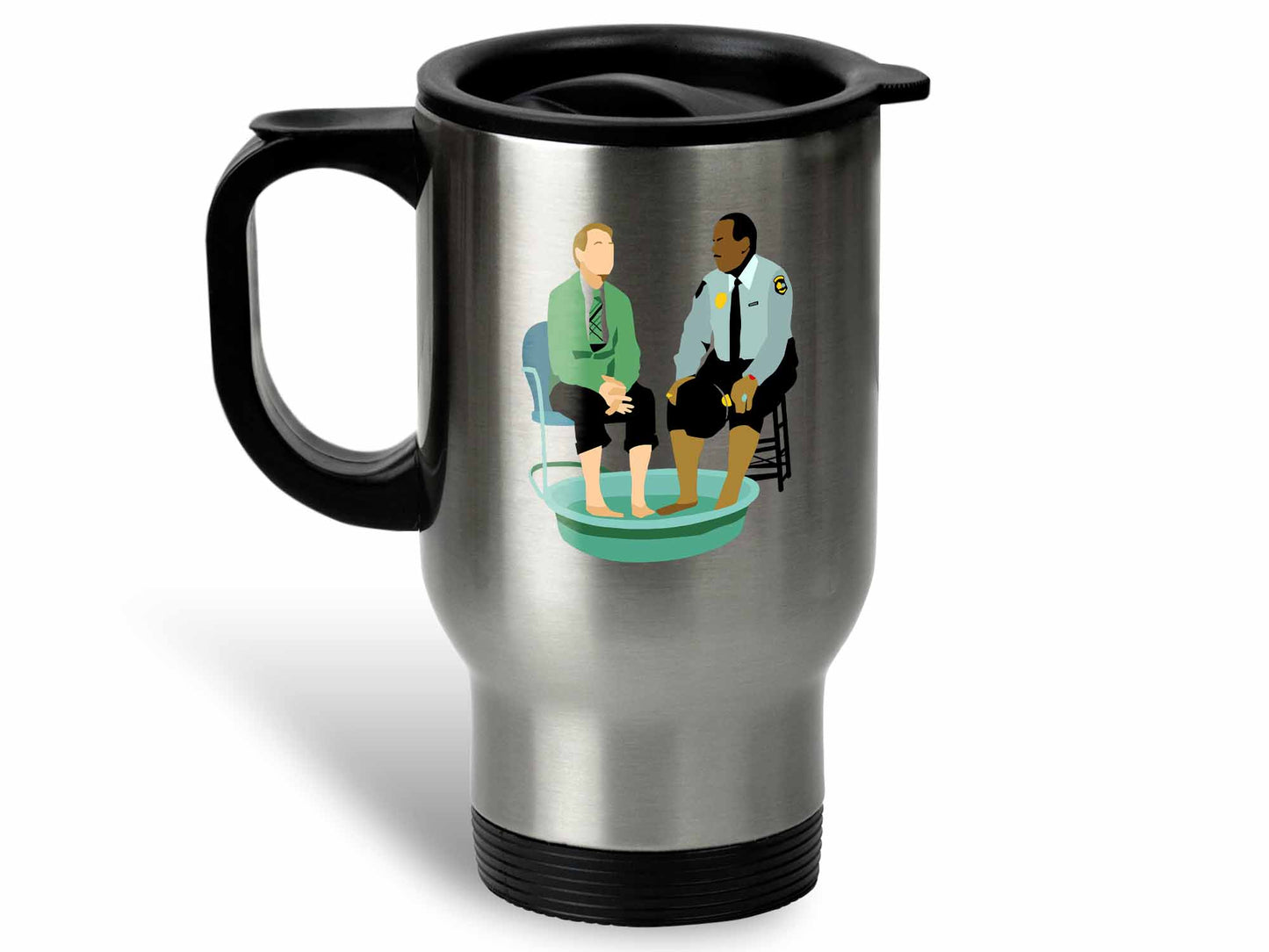 Fred and Officer Clemmons Coffee Mug