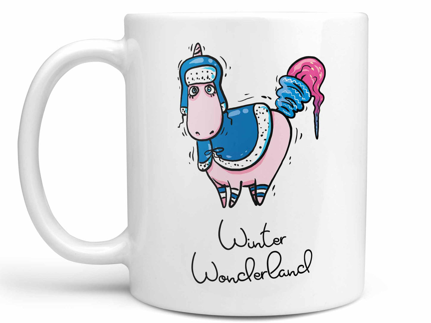 Winter Wonderland Unicorn Coffee Mug