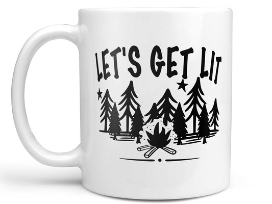 Let's Get Lit Camping Coffee Mug