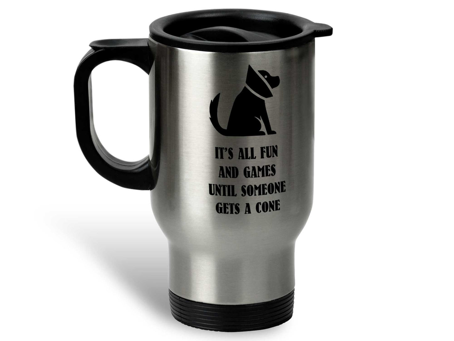 Fun and Games Dog Cone Coffee Mug