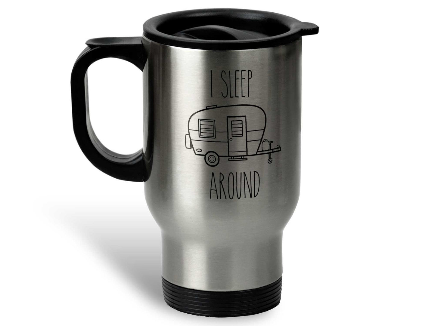 I Sleep Around Camping Coffee Mug