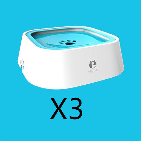 1.5L Cat Dog Water Bowl Carried Floating Bowl Anti-Overflow Slow Water Feeder Dispenser Pet Fountain ABS&PP Dog Supplies Pets Fashion