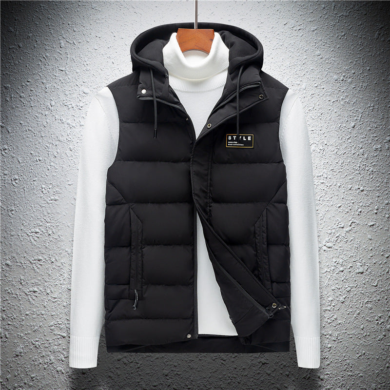 Men's Fashion Vest Versatile Down Jacket Best YouTube Store