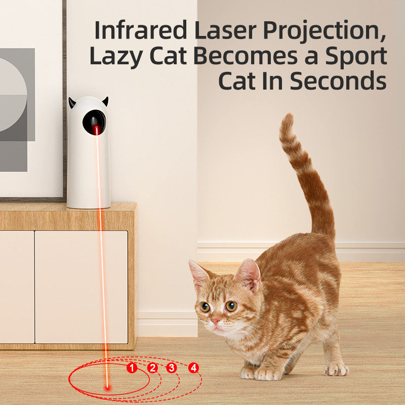Electric Automatic Infrared Cat Teaser Toys Pets Fashion