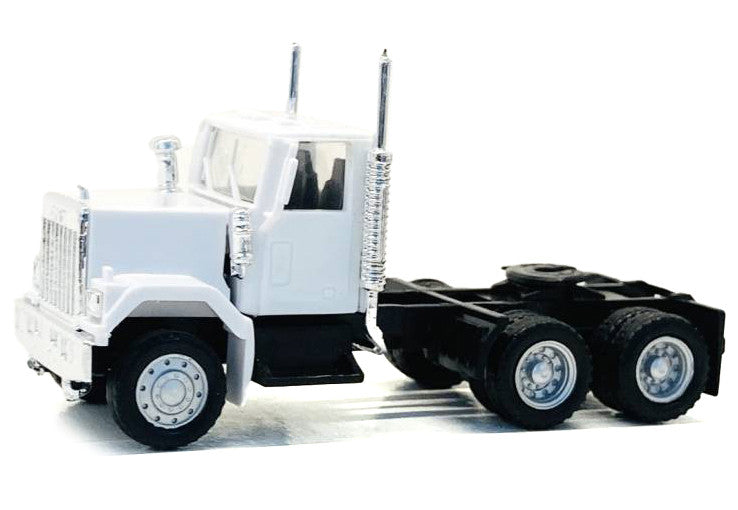 GMC Short Day Cab White 1/87 (HO) Plastic Model Car by Promotex LuxuryLifeWay Online Store