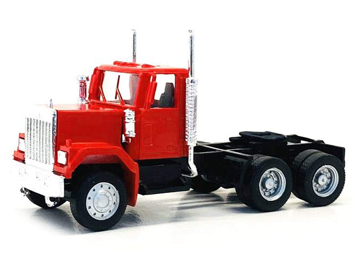 GMC Short Day Cab Red 1/87 (HO) Plastic Model Car by Promotex LuxuryLifeWay Online Store